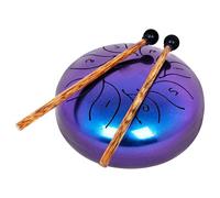 Vaguelly Tongue Drum Metal Percussion Drum Beginner Percussion Instrument for Music Education