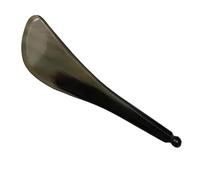 Vaguelly Tool Therapy Beauty Portable and Care Black for Spa Massage Acupoint Horn Scraping Plate Multi-Functional Gua Sha Scraping Stick Beautiful Shape Random Color