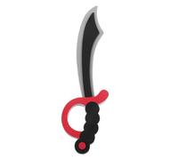 Vaguelly Toy Sword for Halloween: Pirate Sword EVA for Cosplay and Pretend Play - Kids Knight Costume Prop - Party Dress-Up Supplies Costume Accessories