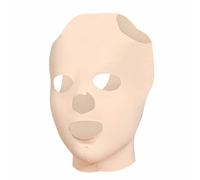 Vaguelly Traceless Elastic Facial Mask with Earhook, Full Face Cover Sleeping Mask for Skin Treatment, Face Lifting and Firming, V-shaped Contour Reduction for Double Chin and Wrinkles