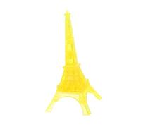 Vaguelly Transparent Crystal Eiffel Tower Puzzle for Educational DIY Jigsaw Building Blocks Fun Brain Teaser for S Learning and Home Decoration