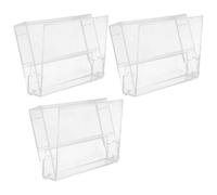 Vaguelly Transparent Plastic Cassette Tape Case with Lid 4.3X2.8X0.6 Inch Audio Cassette Storage Box Retro Music Tape Holder Desktop Organizer