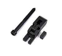 Vaguelly Tremolo Bridge Locked String Saddles 3pcs Electric Guitar Metal Parts Double Locking System in Black to Improve Sustain and Keep Guitar in Tune for Tremolo Bridge