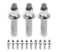 Vaguelly Tungsten Steel Trekking Pole Replacement Tips Hiking Accessories 18pcs with Easy Replacement Design and Grip Stability for Walking Poles Suitable for Snow and Icy Routes