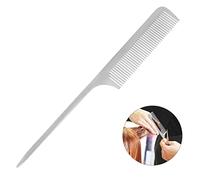 Vaguelly Unbreakable Titanium Steel Hair Comb Hair Dressing Tool Barber Comb Static for Thick Curly