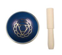 Vaguelly Unique Tones Singing Bowl for Meditation Handcrafted Buddhist Bowl Rod Copper Finish Healing Instrument Decorative for Home