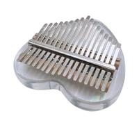Vaguelly Unisex Mini Kalimba Piano Portable Crystal Finger Piano for Christmas Birthdays