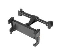 Vaguelly Universal Car Headrest Phone Tablet Holder 360 Rotation Backseat Mount for Travel Black No Silicone Design Compatible Devices
