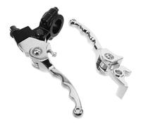 Vaguelly Universal Metal Brake Lever, Aluminium Ergonomic Replacement | Anodized Finish, Sturdy Control Upgrade, Suitable for Maintenance and Road Riding, Handles Handlebars
