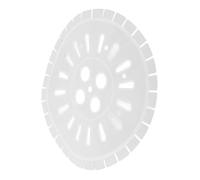 Vaguelly Universal Plastic Cap Replacement Part Washing Spinner Machine Compatible White Multifunctional Design for Dryer and Washer, with Models, for Laundry Room Use
