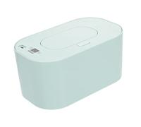 Vaguelly USB Powered Infant Wipe Warmer with Temperature Control, Portable Blue Wet Wipe Heater for Baby Diaper Changing at Home, Made of Sturdy Pp Material with USB Data Cable