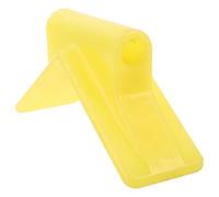 Vaguelly V-shaped Boat Trailer Bow Stop Post Made of Sturdy Rubber, Yellow Colour to Reduce Maintenance Needs and Resist Wear, for Frequent Water Access Applications with Yacht Or Boat
