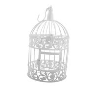 Vaguelly Vintage Decorative Birdcage Elegant Iron Bird Cage for Home Wedding Hotel Photography Prop Small Centerpiece Nature Inspired Aesthetic Easy to Clean Design