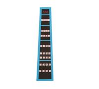 Vaguelly Violin Fretboard Sticker 1/8 Paper Intonation Labels for Beginners, Easy Removed Fingering Chart Learning Aids for Violin Practice and Note Guidance