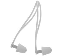 Vaguelly Waterproof Silicone Swimming with Cord for Adults and, Comfortable Portable Ear Protectors with Anti-Lost Strap, Swim Accessory in Gray Box