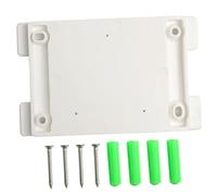Vaguelly White CD Player Bracket Fixer Board Easy to Install Compact Player Accessory Part Wall Mount Plastic and Metal Universal Holder Stand Display Random Color