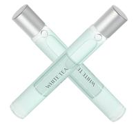 Vaguelly White Tea Roll-On Perfume 2pcs for Women and Men, Natural Fragrance, Safe Daily Use Deodorant, Romantic Solid Fragrance Suitable for Students and Everyday Wear