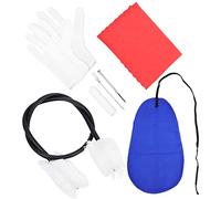 Vaguelly Wind Instruments Sound Hole Cleaning Kit Lightweight Saxophone Maintenance Set Multipurpose Musical Instrument Cleaning Cloths