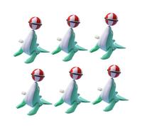 Vaguelly Wind-up Sea Lion Toy for Boys and Girls 6Pcs Clockwork Playthings Funny Animal Model Toys Interactive and Engaging Play for Children for Parties Random Color