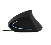 Vaguelly Wired Vertical Ergonomic USB Mouse with Adjustable 800/1200/2000/3200 Dpi and Next/previous Buttons for PC Computer Desktop Laptop Use