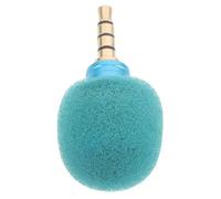 Vaguelly Wireless Noise-canceling Microphone for Singing Recording and Streaming Compact Design Sponge Cover Compatible Smartphones Computers and Ktv Machines