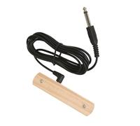 Vaguelly Wood Acoustic Guitar Pickup Soundhole Transducer No Drilling Required for Ukulele Classical Guitar with Wood and Black Finish, Suitable for Folk and Acoustic Instruments