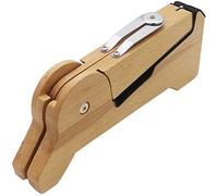 Vaguelly Wooden Acoustic Classical Guitar Stand Sturdy Floor Mount Display Rack for Ukulele