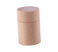 Vaguelly Wooden Lip Balm Tube with Cap Empty Lightweight Cosmetic Container for DIY Homemade Lip Balms Compact Reusable and Odorless Storage for Daily Use