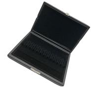 Vaguelly Wooden Oboe Reed Case with 12 Slots, Lightweight and Sealed Humidity Control Storage Box for Obvious Accessories, for Performance and Traveling by Woodwind Musicians