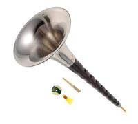 Vaguelly Wooden Suona Wind Instrument Traditional Chinese Folk Music Instrument for Beginners Practice and Performance