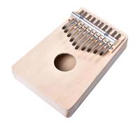 Vaguelly Wooden Thumb Piano 10-tone Kalimba with Creative Design Accurate Tone Easy to Carry Beautiful Craftsmanship Portable Musical Instrument for Beginners