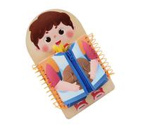 Vaguelly Wooden Toddlers Busy Board Montessori Fine Motor Skills Educational Travel Essential