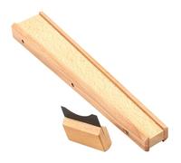 Vaguelly Wooden Violin Fingerboard Holder and Scraper Tool Kit, Precision Repair Clamp for Violin Fingerboard Maintenance, Suitable for Beginners and Music Makers