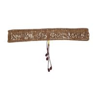 Vaguelly Woven Rope for Securing and Enhancing Musical for Ethereal Drum Practical Brown Rope Accessory Made from Sturdy Material Not Easy to Deform Random Color and Steel Tongue Drum