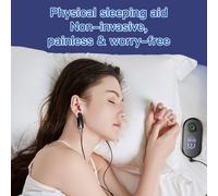 Vagus Nerve Stimulation Device for Sleep Aid & Anxiety Relief - Ear Clip Microcurrent Therapy for Fatigue & Stress