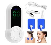 Vagus Nerve Stimulation Device with Ear Clips,Sleep Aids for Full Body Massage,Calm Carry Device for Insomnia Sleep with 10 Modes & 20-Level Adjustment