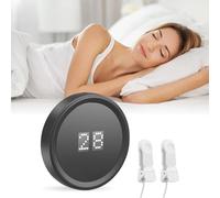 Vagus Nerve Stimulation Device with Ear Clips,Sleep Aids witn 20min Timer Function for Adults,Calm Carry Device for Insomnia Sleep with 3 Modes & 28-Level Adjustment