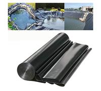 VagxTbs 64 Sizes HDPE Fish Pond Liner, 0.2mm Thicken Landscaping Waterproof Impermeable Membrane Pools Cover(10x12m/32.8x39.4ft)