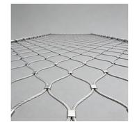 VagxTbs Animal Poultry Cage Net Anti Fall Safety Mesh Anti-Fall Netting Balcony DIY Decorative Durable Deer Fencing Net Fall Prevention Net High Altitude(2x4m/6.6x13.1ft)