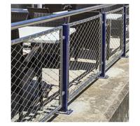 VagxTbs Anti Fall Safety Mesh Anti-Fall Netting Balcony Protection Net Balcony Staircase DIY Bars Durable Deer Fencing Net Fall Prevention Net Garden Zoo Fencing(1.2x30m/3.94x98.4ft)