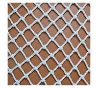 VagxTbs Climbing Cargo Net For Kids Outdoor Balcony Safety Net Rope Netting Playground Climbing Net Stairway Railing Safety White Safety Rope Net For Kids(4X7m)