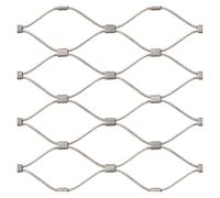 VagxTbs Flexible Cable Balustrade Mesh Animal Poultry Cage Net Anti Fall Safety Mesh Railing Construction System Safety Net Safety Net Fence Netting(2x7m/6.6x23ft)