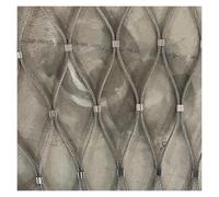 VagxTbs Garden Poultry Chicken Wire Netting Metal Guardrail Net Stainless Steel Garden Netting Flexible Stainless Steel Rope Mesh Anti Fall Safety Mesh(1x10m/3.3x32.8ft)