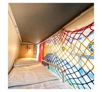 VagxTbs Playground Safety Net Polyester Kids Climbing Rope Bridge | Knotless Polyester Guardrail Net For Tree House Back Yard Obstacle Training Climbing Cargo Net
