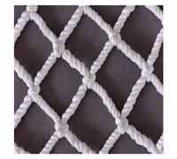 VagxTbs Railing Safety Net White Rope Net Anti-fall Net Stretchable Protection for Stairs, Balcony, Outdoor Activities, Customizable (1.5X5m)