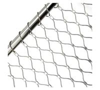 VagxTbs Stainless Steel Wire Rope Netting Flexible Stainless Steel Rope Mesh Durable Deer Fencing Net Animal Barrier Fence 304 Stainless Steel Balcony(1.5x3m/4.9x9.9ft)