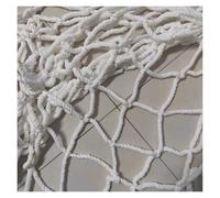 VagxTbs White Safety Rope Net For Kids Outdoor Terrace Decoration Grid Net Climbing Cargo Net For Kids Outdoor Balcony Safety Baseball Sports Netting(1X1m)