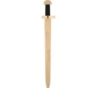 VAH - sturdy "Viking"-Sword, 25,6 inches (65cm) length - handcrafted - made from original beech wood [bonded knob | plenty of Details| Made in Germany]