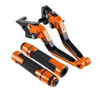 VAHAKKRMVM for Benelli TNT125 TNT135 TNT150 TNT 125 135 150 2016 2017 Adjustable Foldable Extendable Motorcycle Clutch Brake Levers Handlebar Hand Grip Parts(8)