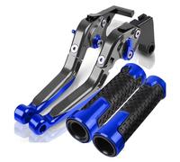 VAHAKKRMVM Motorcycle Adjustable Brake Clutch Levers Handlebar Handle Grips for Suzuki for Gladius SFV 650 SFV650 for Gladius 2009-2016 Parts(13)